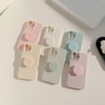 thumbnail image 2 of Macarons Teléfono Móvil Con Soporte De Silicona tpu Funda Para iphone 11 12 13 14 pro max plus, 2 of 4