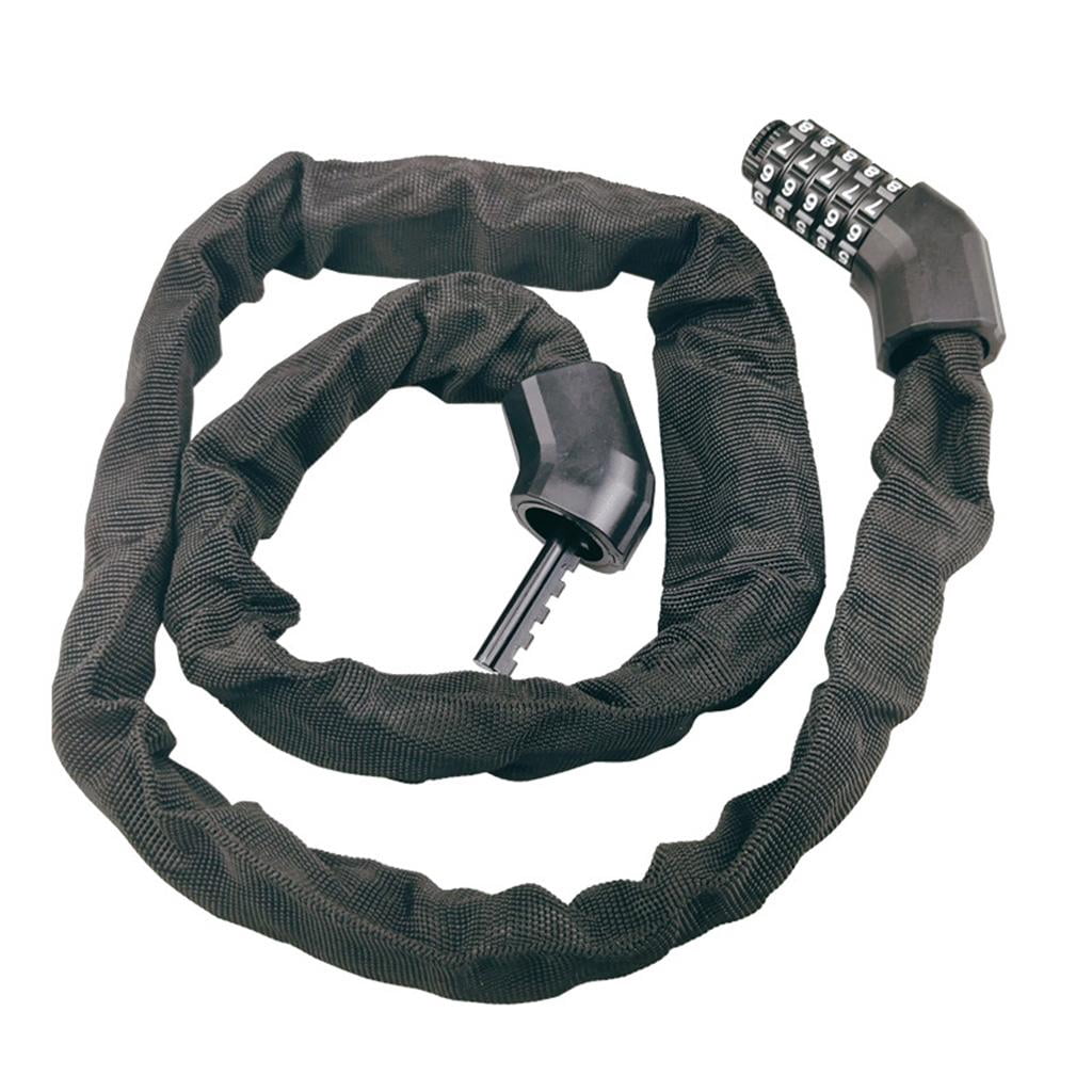 CEORPER Bike Chain Lock Heavy Duty Bike Lock 5-Digit Combination Resettable