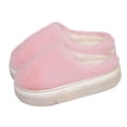 thumbnail image 4 of SKIYLEVZ Women's Winter Fuzzy Slippers House Slippers with Comfortable Soft Arch Fleece Lined Slipper Cozy Flat Platform Room Slippers Non-Slide Winter Slipper, 4 of 8