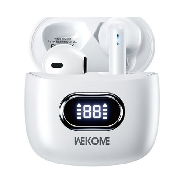 Audífonos Inalámbricos Bluetoot Color Blancoh Ws1