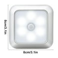 thumbnail image 3 of Qiweii Wireless LED Under Cabinet Light Motion Sensor Indoor Adhesive Magnetic Wardrobe Counter Light, 3 of 6