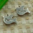 thumbnail image 4 of K-KED 180 Pcs Tibet Silver Peace Dove Charms Pendant 19X15MM S3854 DIY Delicate Jewelry Making, 4 of 5