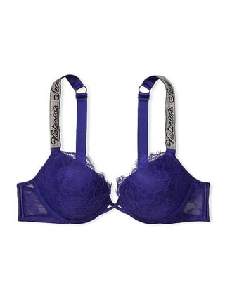 Victoria Secret Bra 38DD Push Up Purple Blue Butterfly Body by