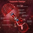 thumbnail image 4 of Flying Orb Ball 2023 Bola De Galaxia Mejorada Juguete Boomerang Hover Ball Controlado A Mano Spinner Volador Con Trucos Infinitos Juguetes Geniales Regalos Para Niños De 6 7 8 9 10+ Años Niños Niñas A, 4 of 5