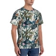 thumbnail image 5 of Rocae Hawaiian Style for Men's Moisture-Wicking Crew Tee - T-Shirt for Sports, Outdoor Activities, and Casual WearLarge, 5 of 9
