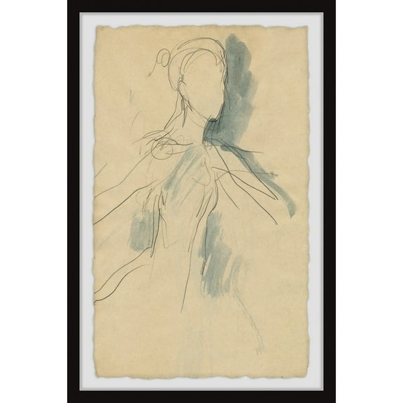 Marmont Hill Her Heart Is Brave Framed Painting Print