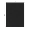 thumbnail image 2 of Black Suede 14x18 Uncut Art Mat Board - No Opening - 1 Mat, 2 of 7