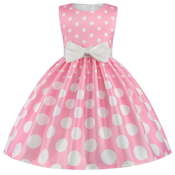 TureMinnie Cosplay Bowl Dress, Traje de dibujos animados, Vestidos de verano de manga corta, Vestido de fiesta de cumpleaños de bebé, Ropa para niños pequeños zhangmengya unisex
