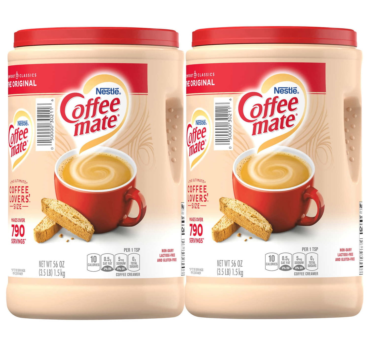 coffeemate powder original (56 oz.) 2 packs