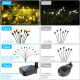 thumbnail image 3 of Solar garden lights 2-pack, 10 LED solar lights, waterproof solar lights outdoors, solar lights, firefly garden lights, 3 of 5