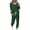 Army Green, variant on Lcziwo Women's Sweatsuit Outfits Spring Autumn Striped Casual Tracksuits Two Piece Outfits Long Sleeve Long Pants Sweatsuits Purple,XXL