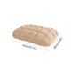 thumbnail image 3 of Pineapple Shaped Bread Pillow Insert High-Resilience Compressed Down-Like Fiber Hotel-Grade Pillow Insert Pillow Ideal For Sleeping And Dorm Rooms, 3 of 6