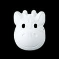 thumbnail image 1 of TINZ DIY Pulp White Full Face Half Face Hand Painted Blank, 1 of 3