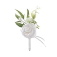 thumbnail image 2 of Ramillete de ojal, diseño simple, elegante, práctico, para decoración de trajes, accesorios. 8cmx13cm, 2 of 9