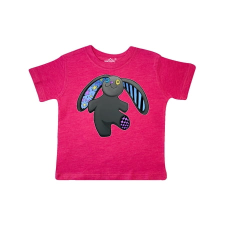 

Inktastic Cute Black Goth Stuffed Bunny Gift Toddler Boy or Toddler Girl T-Shirt
