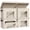Light Beige-16.5''-4 Pack, variant on Foldable Fabric Storboxes Large Bwith Lids [4-pack] Collapsible Cubes Organizer Containers Organization Baskets For Home Bedroom Closet (purple 17" X 12" 12")