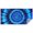 Blue Tie Dye, variant on Colorful Tie Dye Mandala Pattern Rectangle Tablecloth 60"x84",Waterproof Polyester Rectangle Table Cloth, Wipeable Spillproof Polyester Tablecloth for Dining, Camping, Indoor and Outdoor