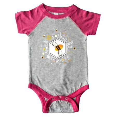 

Inktastic Honey Bee Gifts Beekeeper Gift Baby Boy or Baby Girl Bodysuit