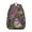 Purple-10, variant on Striped and Checkered Fusion Backpack Moroccan Geometric Plaid Print Fashion School Bag for Students