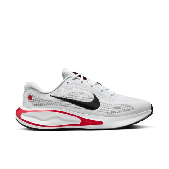 Journey Run Men's Road Running Shoes Color: White Black Red Size: 12