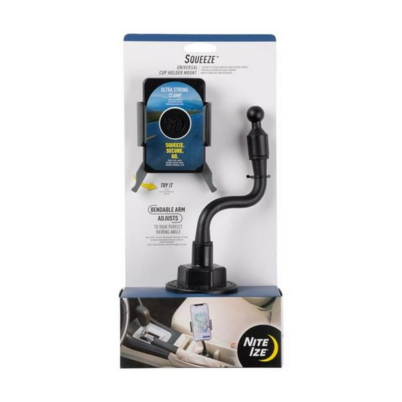 Nite Ize 3010755 Cup Cell Phone Holder for Universal, Black