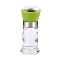 THLKIF Salt and Pepper Grinder, Stainless Steel Refillable and Adjustable Manual Pepper Mill, Professional Grinder for Pepper, Salt, and Spices, Fits in Home, Kitchen