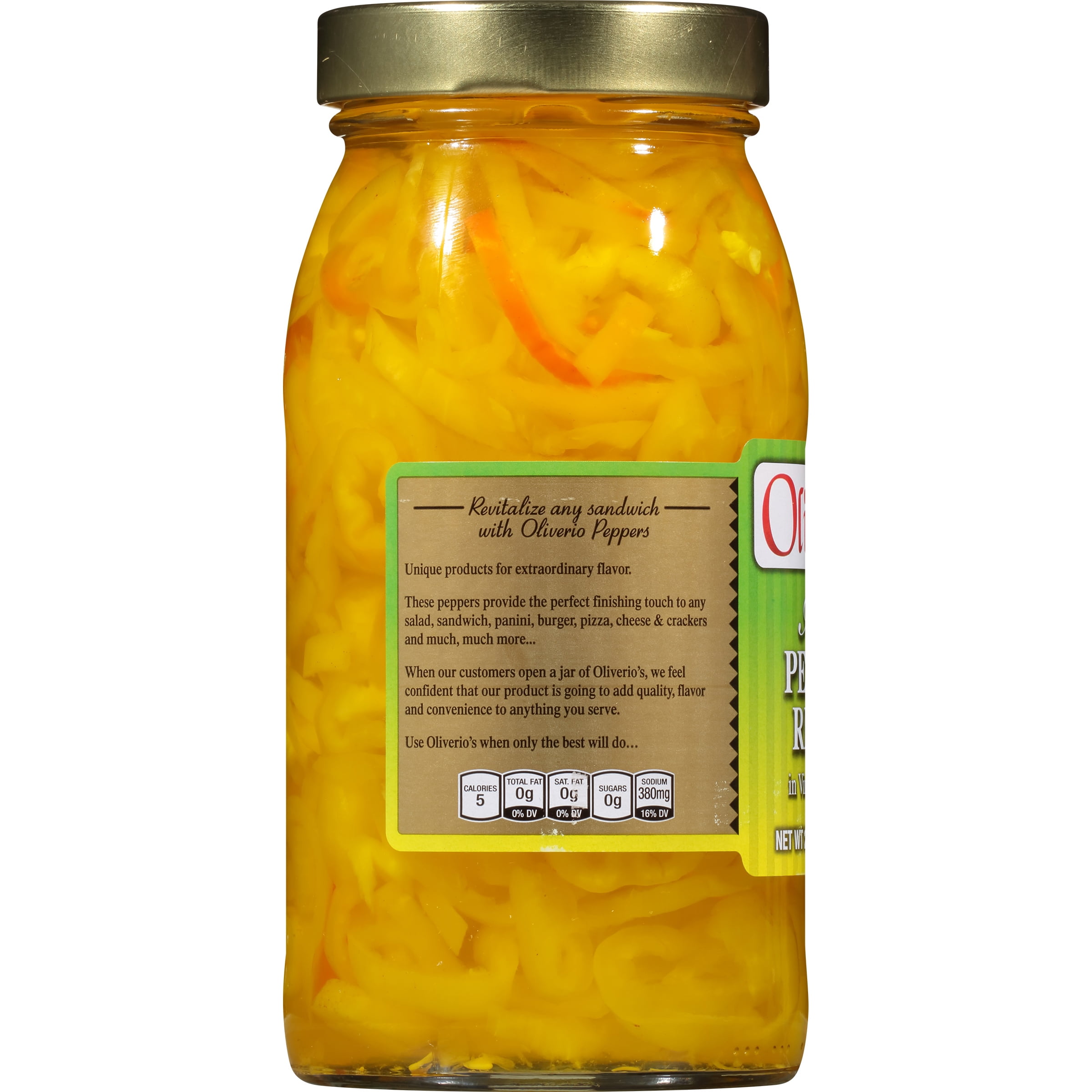 Oliverio Mild Rings in Vinegar 25.5oz