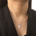 thumbnail image 6 of EUEAVAN Silver Angel Love Cat Pendant Necklace Stainless Steel Jewelry, 6 of 7