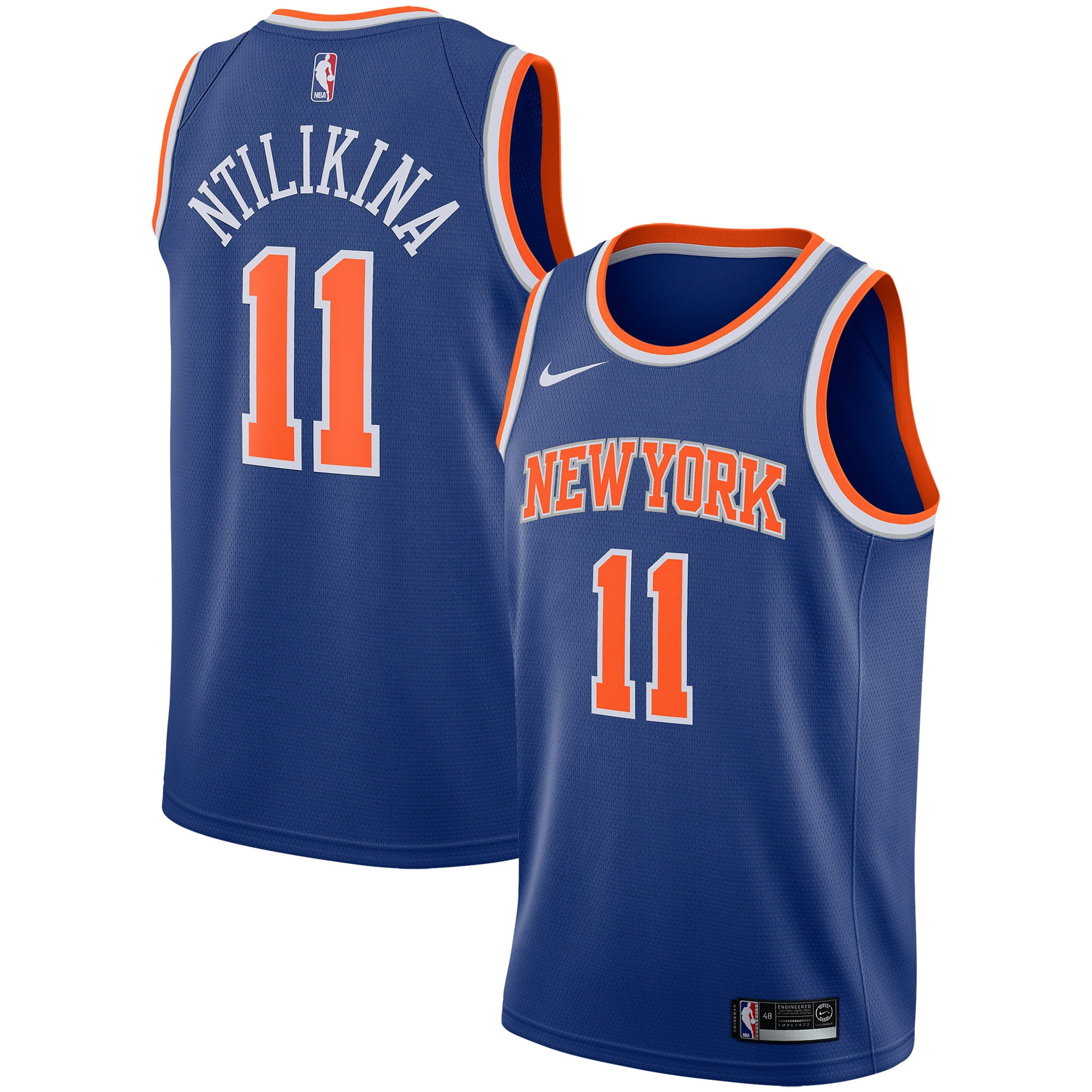 Nike - Frank Ntilikina New York Knicks Nike Replica ...