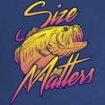 thumbnail image 2 of CafePress - Size Matters Maternity Dark T Shirt - Maternity Dark T-Shirt, 2 of 3