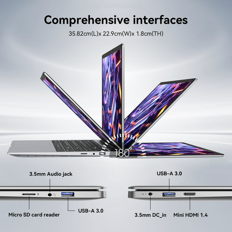 EYY ノートパソコン 15.6インチCeleron N4000 Free Shipping! EYY 15.6 Inch Windows 11 Pro Laptop, 8GB RAM, 256GB