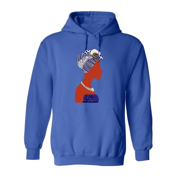 Woman Silhouette Hoodie Women -SPIdeals Designs, Female 4X-Large