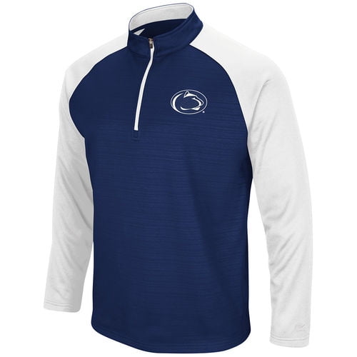Men's Colosseum Navy Penn State Nittany Lions Setter Quarter-Zip Pullover Jacket by Colosseum