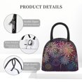 thumbnail image 4 of Fotbe Fireworks2 Bolsa de Almuerzo con Estampado, Lonchera Aislada, Contenedor de Comida Reutilizable Tipo Cooler a Prueba de Fugas, 4 of 6