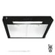thumbnail image 2 of Campana Cocina Extractora De Pared 50 Cm Acero Inox Luz Led negro 50 cm, 2 of 9