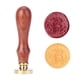 thumbnail image 2 of Cuadros Decorativos Sello de cera retro Planta Mango de madera Sello de cera de sellado para sobres de bricolaje (C181) Sywqhk Nuevos Originales, 2 of 9