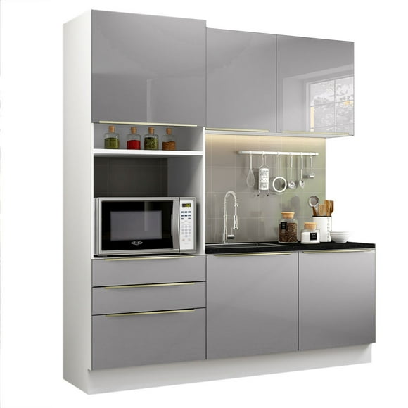 Cocina Integral Modular Madesa Lux 180cm BG 01