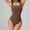 Coffee, variant on Lingerie Bodysuit for Women Body Shaping Jumpsuit with Waist Cinching and Lifting Tight Fit Performance Wear for Everyday and