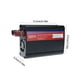 thumbnail image 4 of Convertidor de potencia de onda Sinusoidal de 500 W Kenally Inversor portátil 12 V CC a 230 V CA Negro, 4 of 6