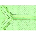 thumbnail image 1 of Ahgly Company Indoor Rectangle Solid Green Modern Area Rugs, 6' x 9', 1 of 4