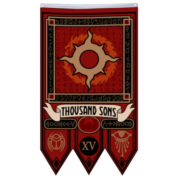 Thousand Sons Legion XV Flag Banner Home Yard Garden Decor 30x50 inch