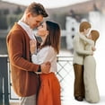 thumbnail image 7 of Romantic Valentine's Day Gift for Couple, Anniversary Engagement Couple Doll Statue, Home Decor Figurine, 7 of 7