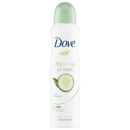 Dove Dry Spray Antiperspirant Deodorant Cool Essentials 3.8