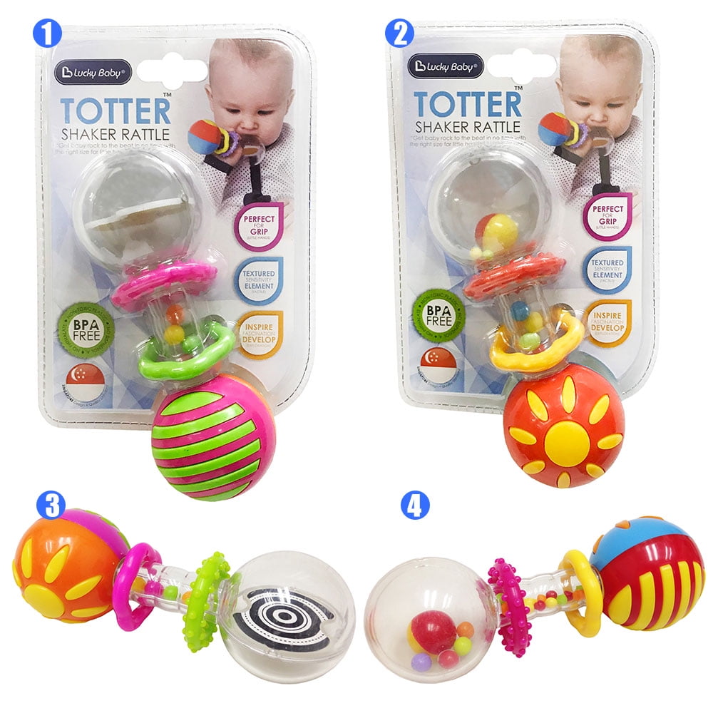 Bright Starts Grab and Spin Rattle Baby Gifts Develops Colorful HOLIDAY