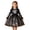 R187/Black, variant on Vividxx Girl Halloween Dress Skeleton Print Long Sleeves Mesh Tutu Dress for Kids Party Casual Outfit 6-7 Years