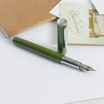 thumbnail image 4 of Conklin Coronet Olive Fountain Pen - Medium, 4 of 8