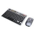 thumbnail image 1 of Keyboard Mouse Set, Silent Wireless Keyboard RGB Backlight Sensitive  for Tablets White,Black, 1 of 7