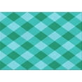 thumbnail image 1 of Ahgly Company Machine Washable Indoor Rectangle Transitional Bright Cyan Blue Area Rugs, 5' x 7', 1 of 7