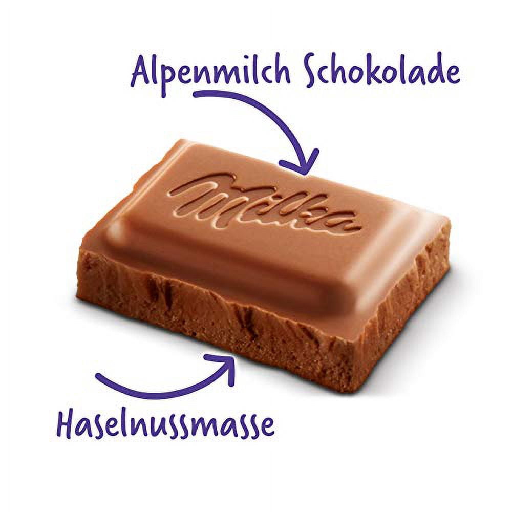 Milka Noisette Chocolate Bar, 3.5 Ounce (Pack of 21)