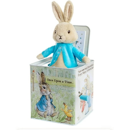 Beatrix Potter Peter Rabbit Jack-in-The-Box, Multi-colored, Standard